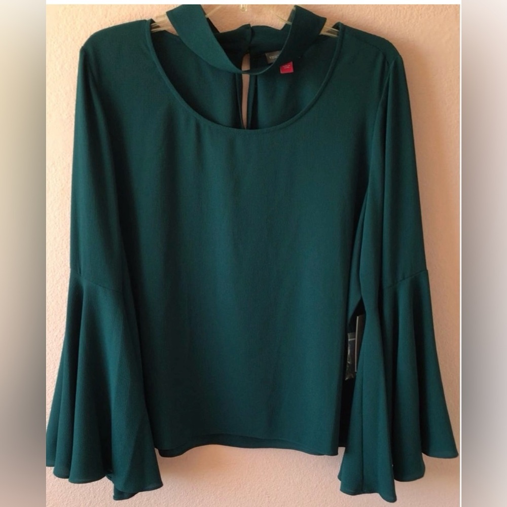 Vince Camuto Flare Sleeve Blouse